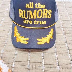 OTTO Black and Yellow Embroidered Cap